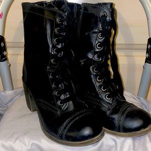Black Combat Boots